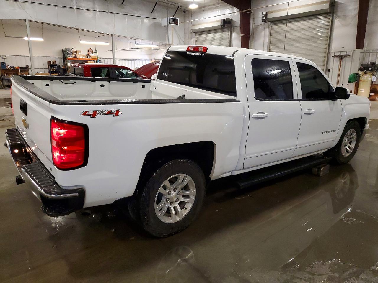 2015 Chevrolet Silverado K1500 Lt Белый vin: 3GCUKREC7FG272794