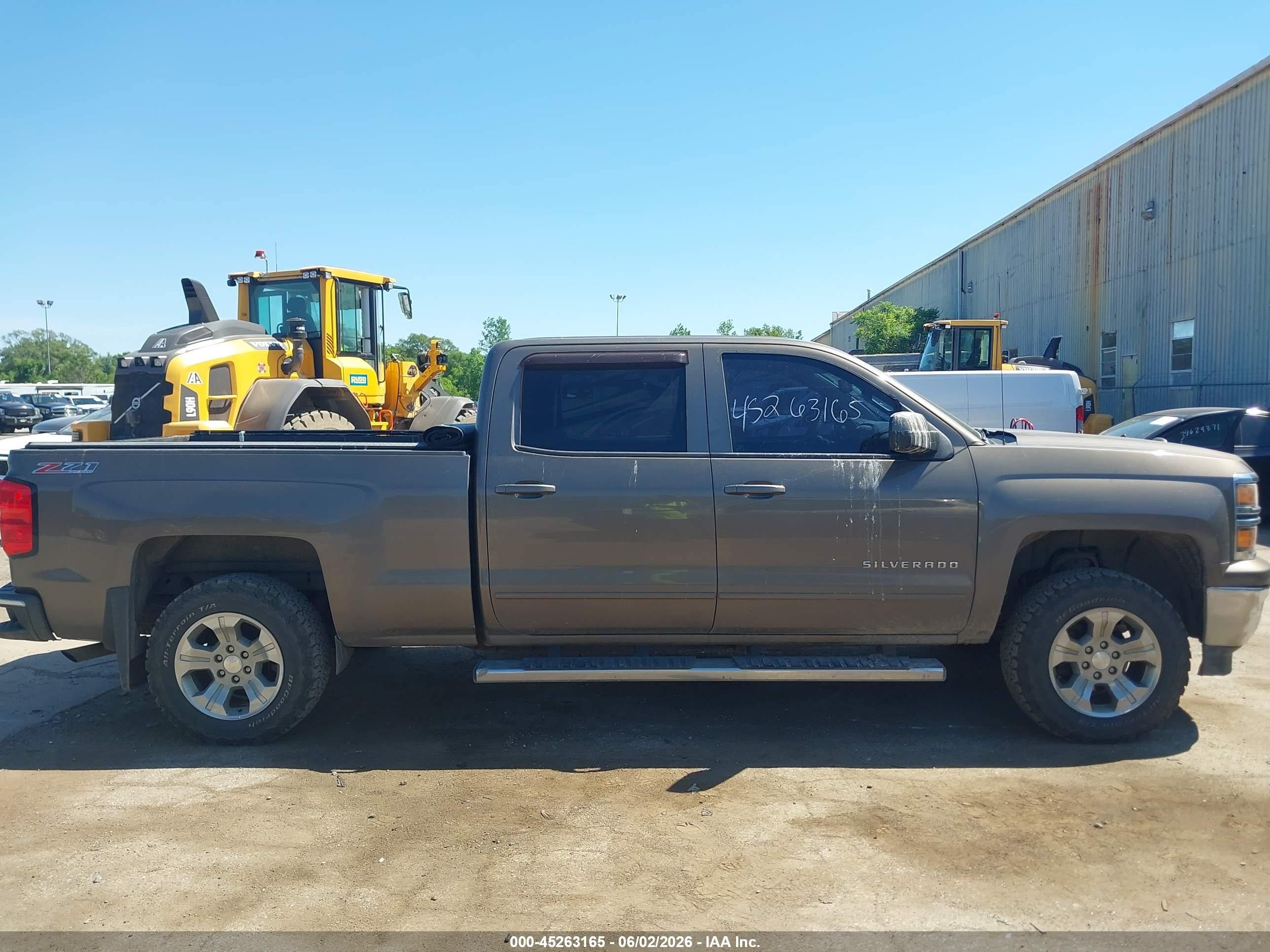 2015 Chevrolet Silverado 1500 1lt/2lt Brown vin: 3GCUKREC7FG300531