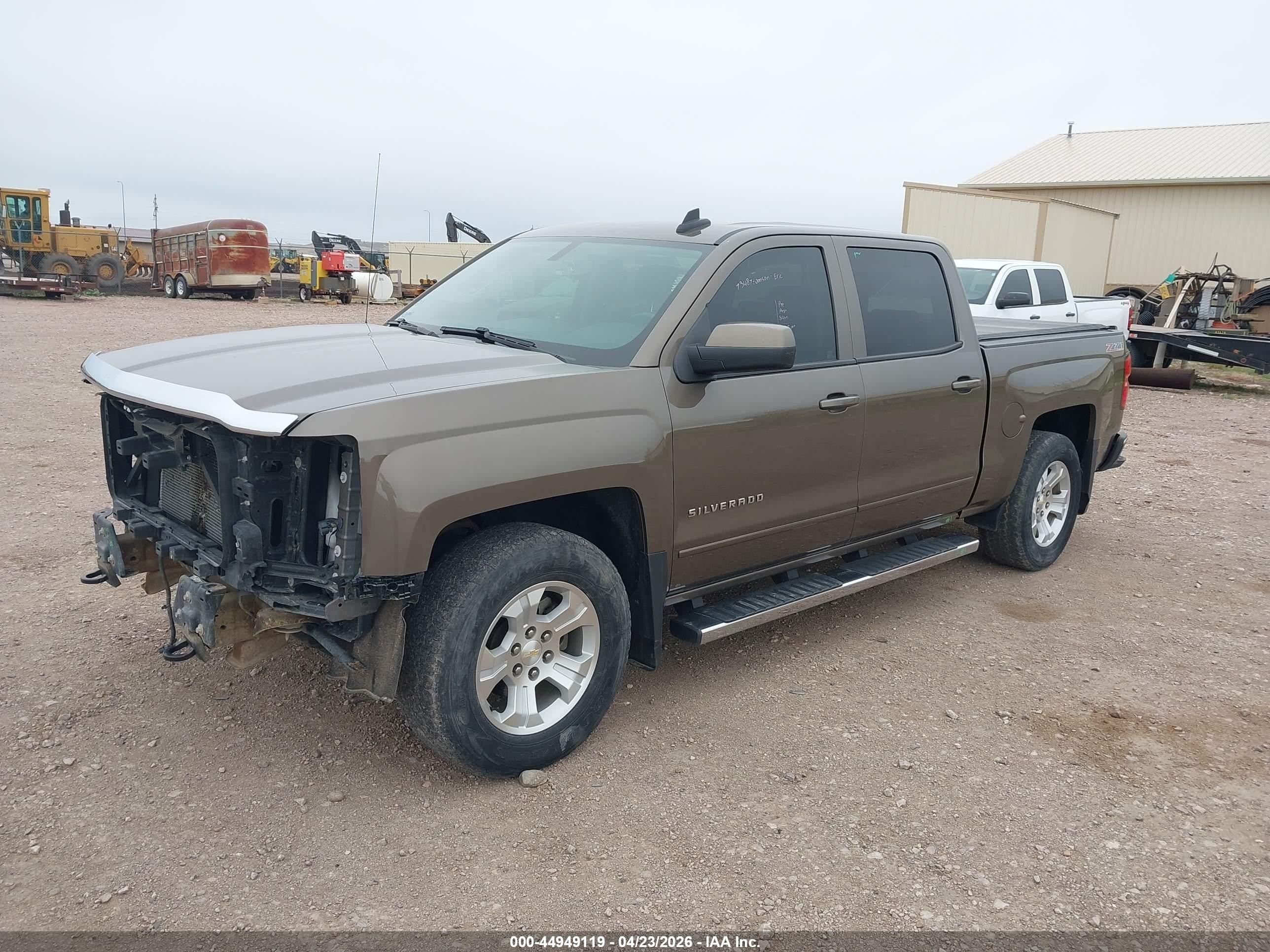 2015 Chevrolet Silverado 1500 2lt Бежевый vin: 3GCUKREC7FG483722