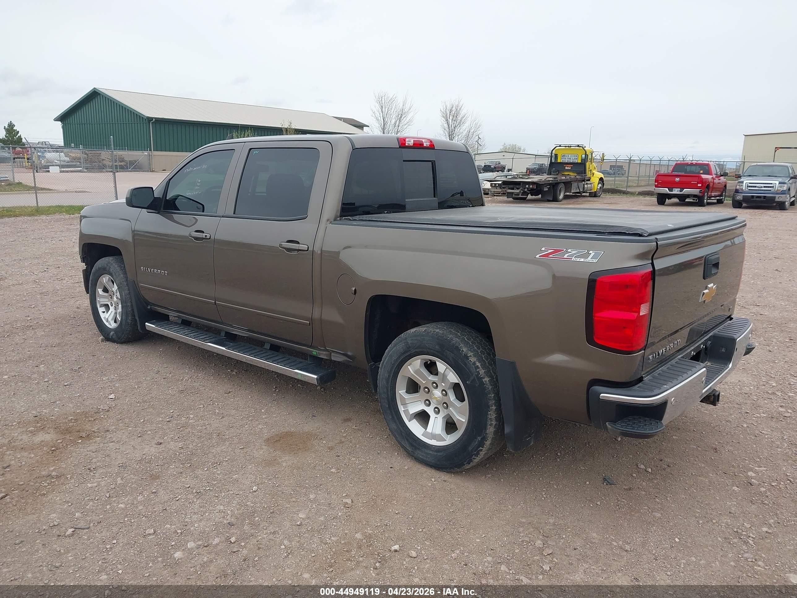 2015 Chevrolet Silverado 1500 2lt Бежевый vin: 3GCUKREC7FG483722