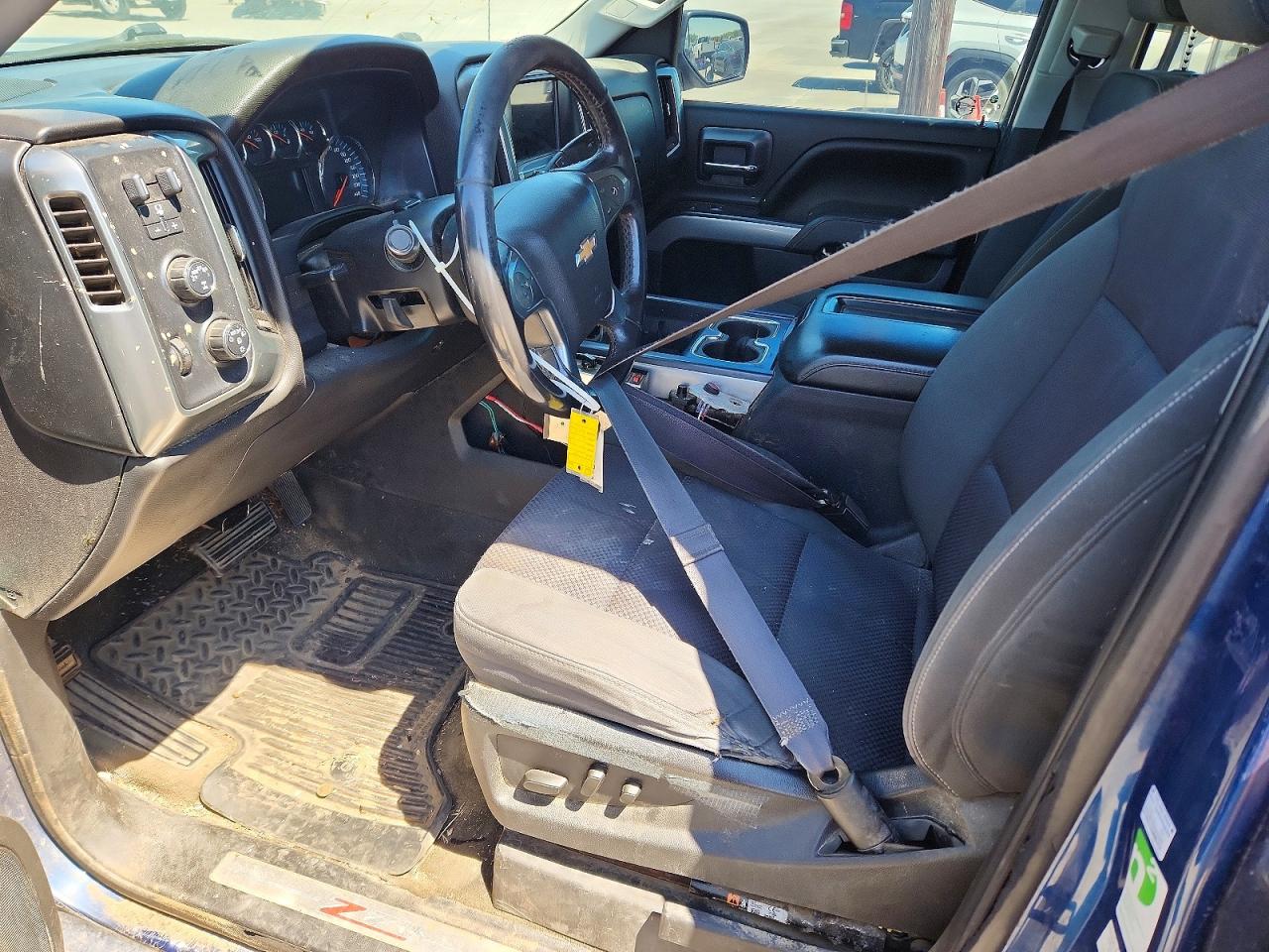 2015 Chevrolet Silverado K1500 Lt Blue vin: 3GCUKREC7FG484336