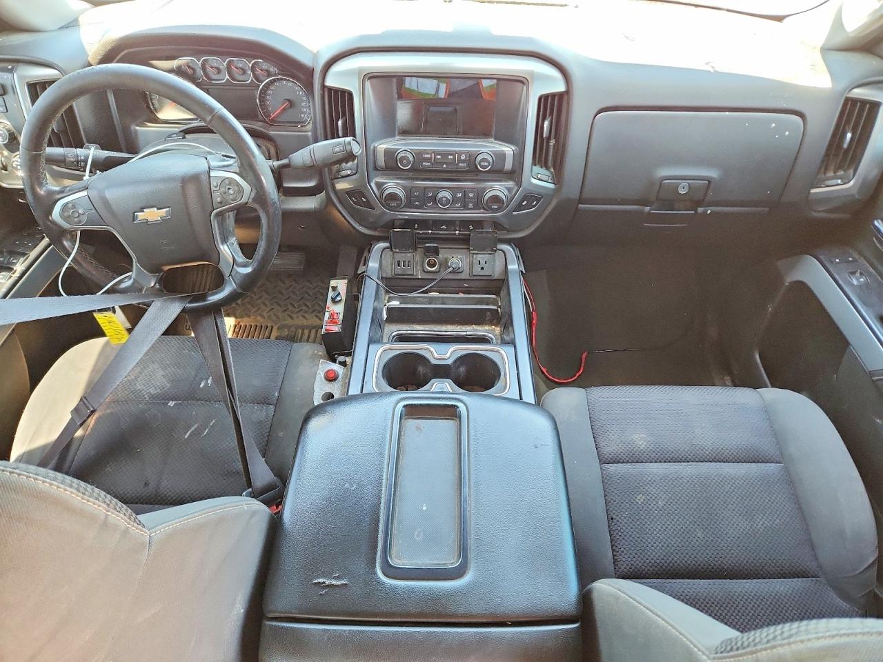 2015 Chevrolet Silverado K1500 Lt Blue vin: 3GCUKREC7FG484336