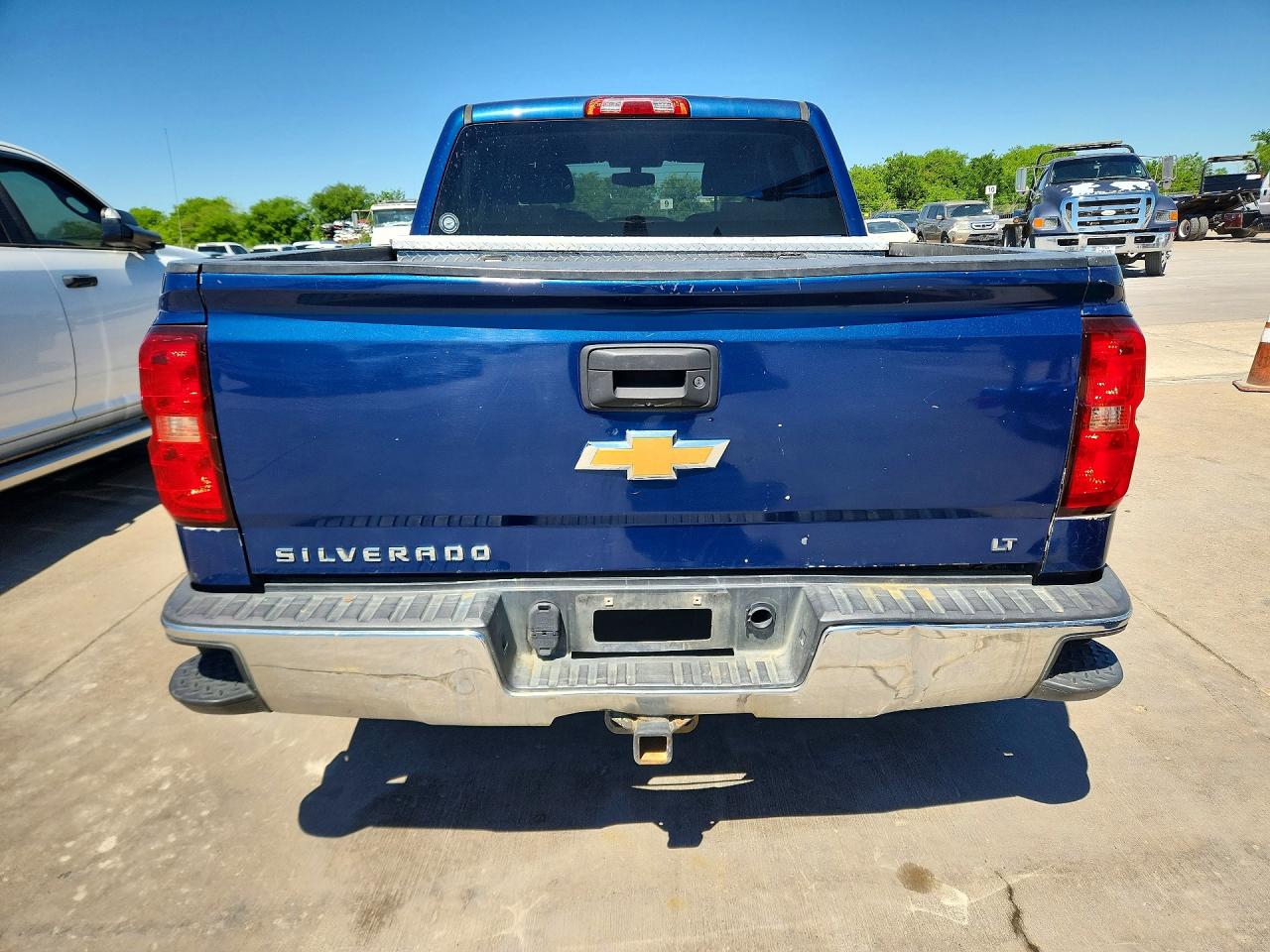 2015 Chevrolet Silverado K1500 Lt Blue vin: 3GCUKREC7FG484336