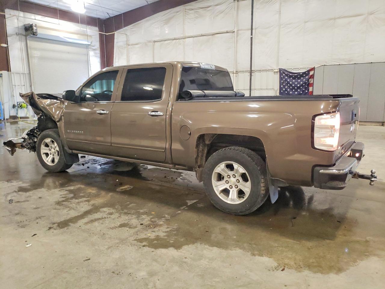 2015 Chevrolet Silverado K1500 Lt Brown vin: 3GCUKREC7FG515195