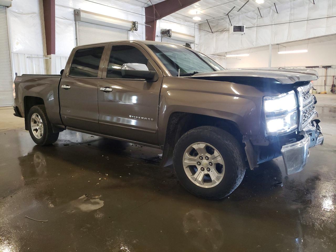 2015 Chevrolet Silverado K1500 Lt Brown vin: 3GCUKREC7FG515195
