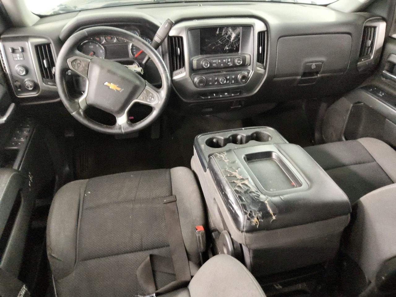 2015 Chevrolet Silverado K1500 Lt White vin: 3GCUKREC7FG519294