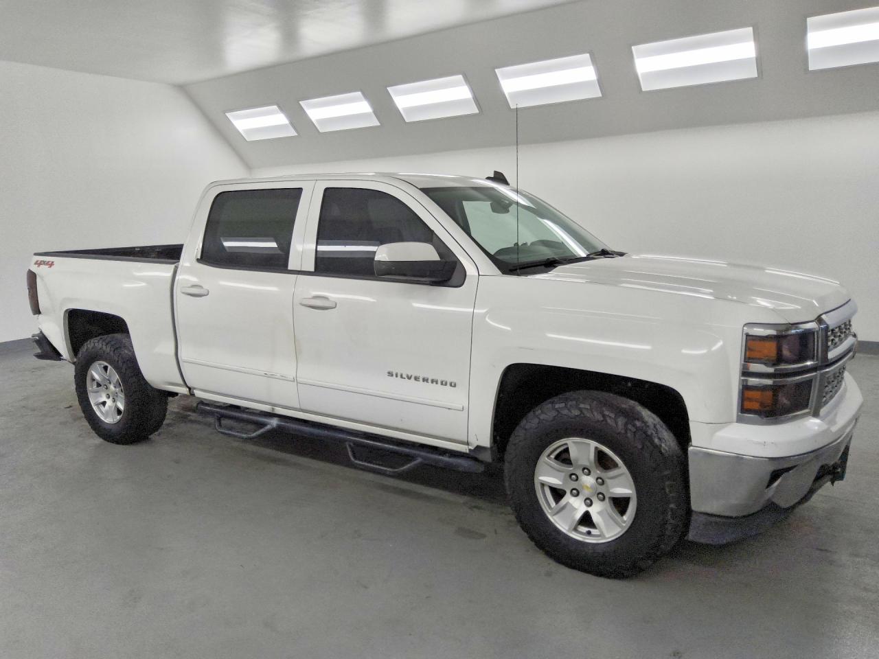 2015 Chevrolet Silverado K1500 Lt White vin: 3GCUKREC7FG519294