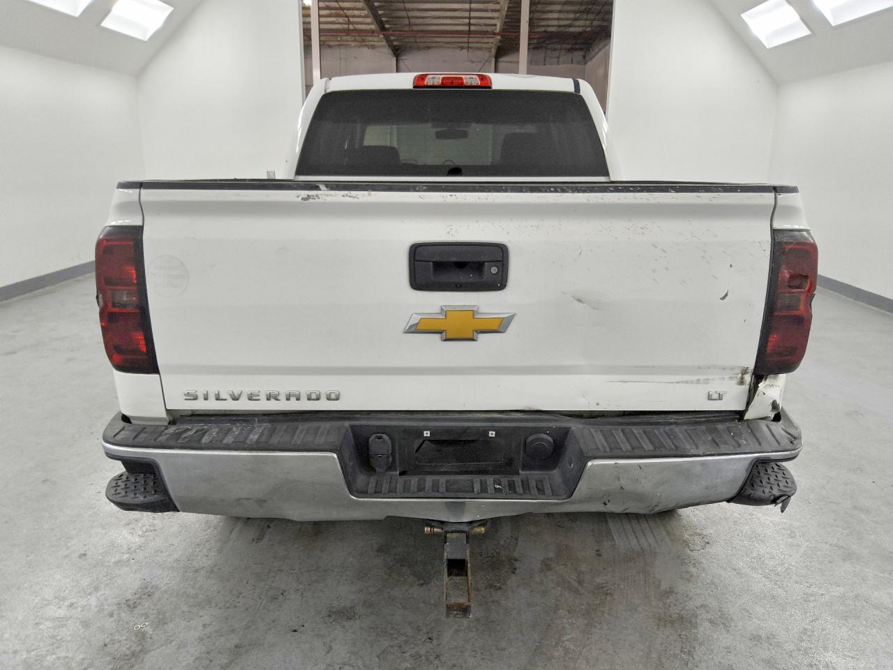 2015 Chevrolet Silverado K1500 Lt White vin: 3GCUKREC7FG519294