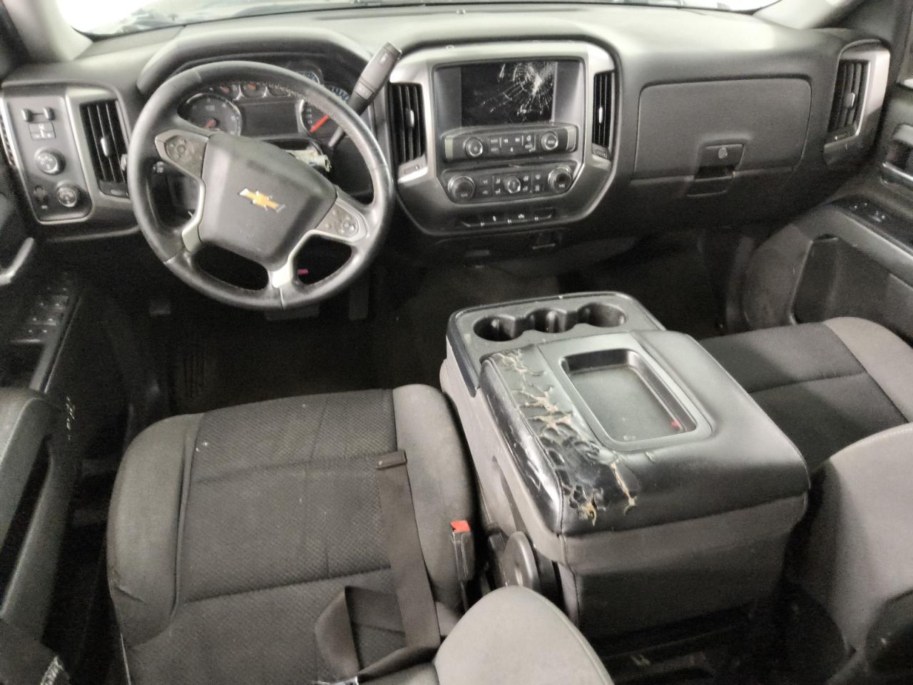 2015 Chevrolet Silverado K1500 Lt White vin: 3GCUKREC7FG519294 Damage: Keys, Missing, Replacement Required
