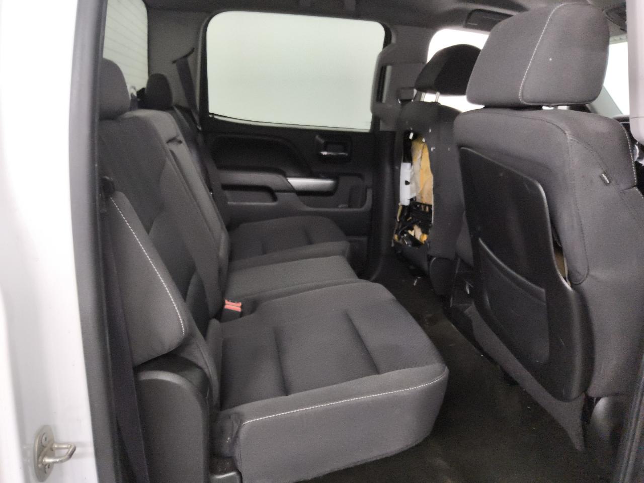2015 Chevrolet Silverado K1500 Lt White vin: 3GCUKREC7FG519294 Damage: Left Front Seat Back, Broken, Replacement Required