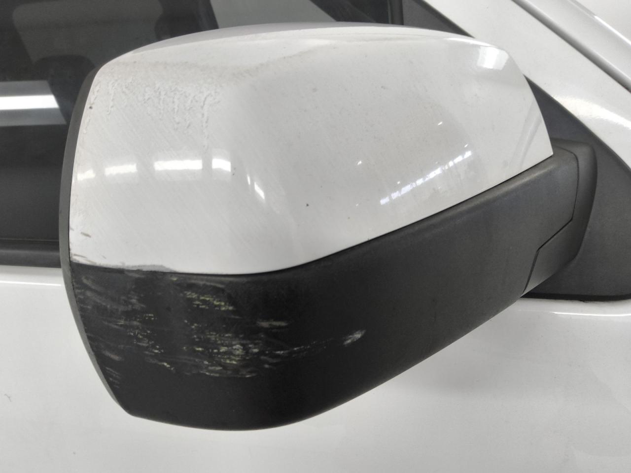 2015 Chevrolet Silverado K1500 Lt White vin: 3GCUKREC7FG519294 Damage: Rf Mirror Cover, Heavy Scratch, 2 To 3 Inches