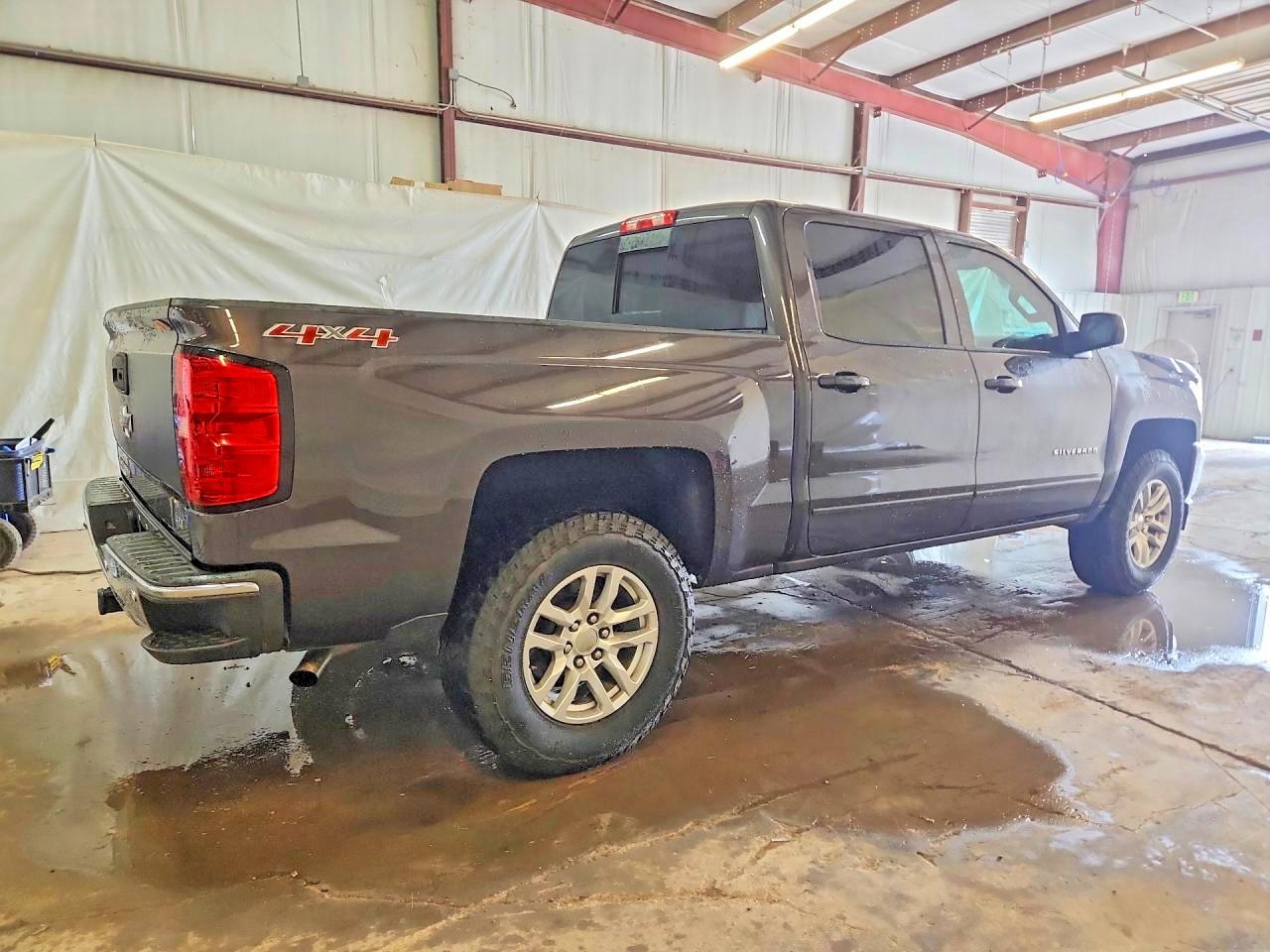 2016 Chevrolet Silverado K1500 Lt Gray vin: 3GCUKREC7GG106471