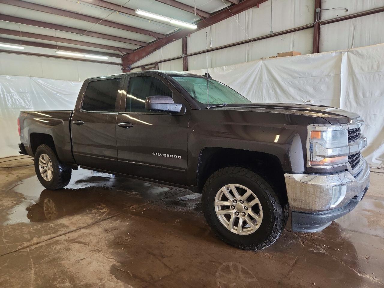 2016 Chevrolet Silverado K1500 Lt Gray vin: 3GCUKREC7GG106471