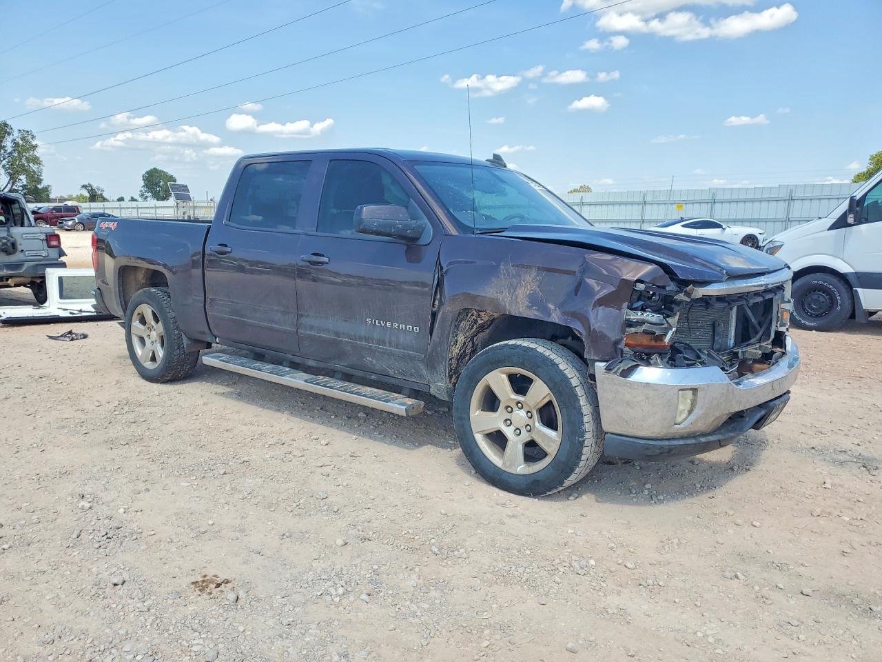 2016 Chevrolet Silverado K1500 Lt Brown vin: 3GCUKREC7GG186855