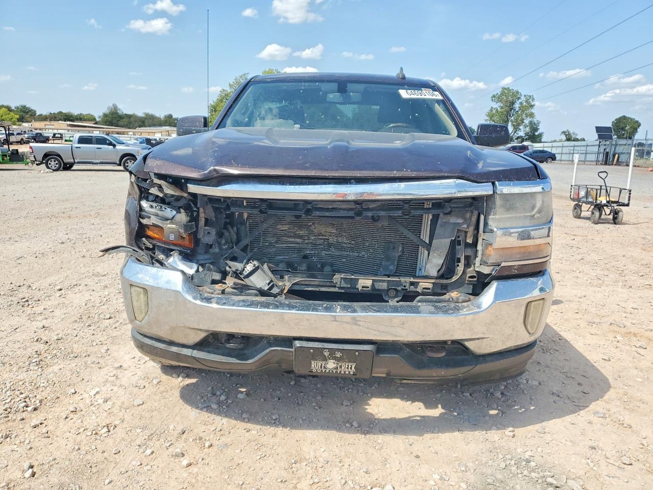 2016 Chevrolet Silverado K1500 Lt Brown vin: 3GCUKREC7GG186855