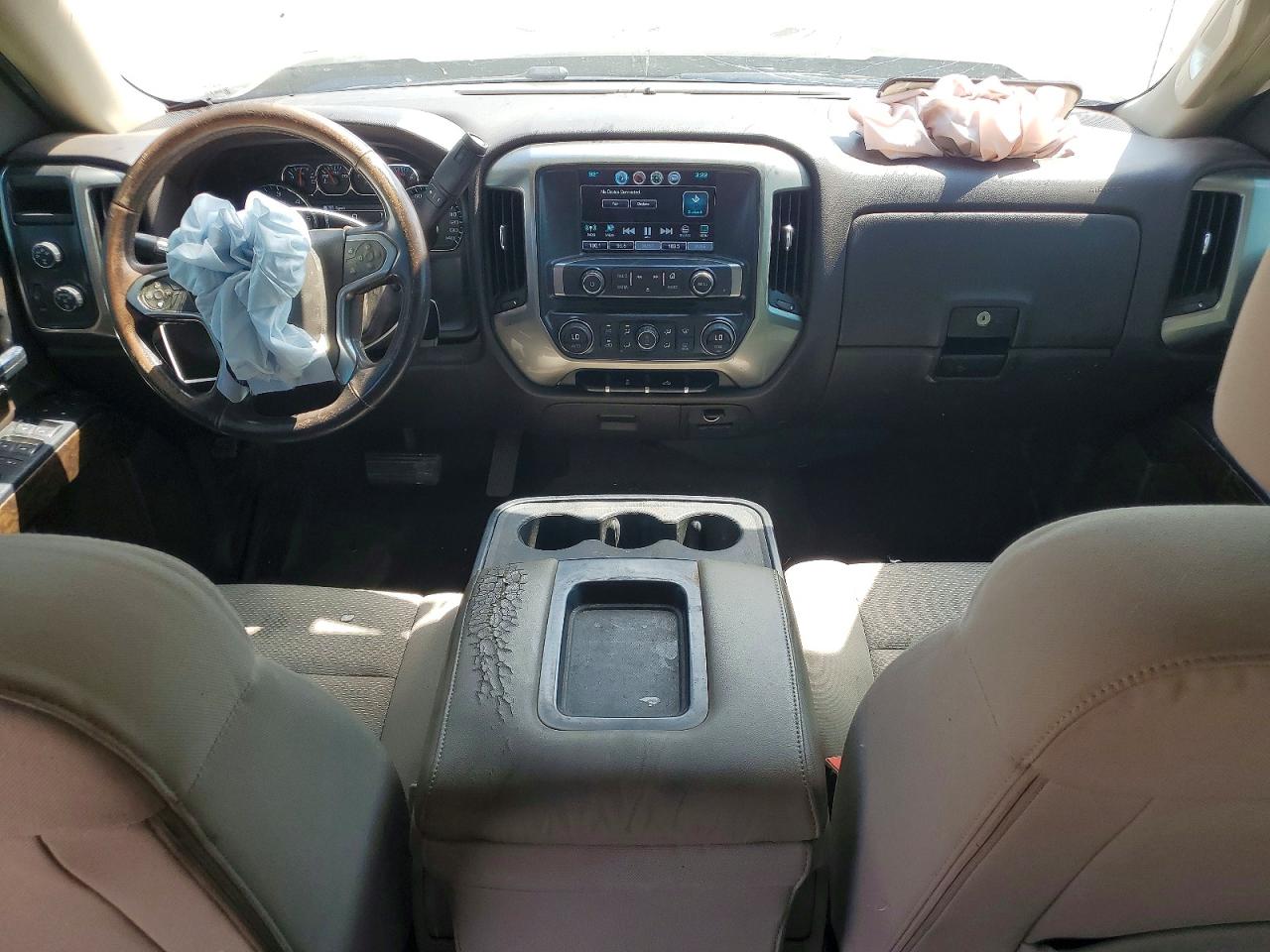 2016 Chevrolet Silverado K1500 Lt Brown vin: 3GCUKREC7GG186855