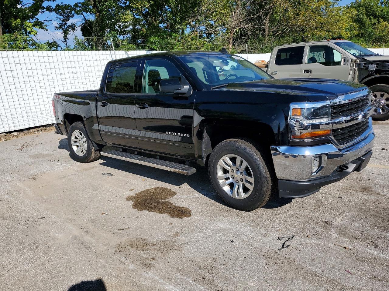 2018 Chevrolet Silverado K1500 Lt Black vin: 3GCUKREC7JG607352