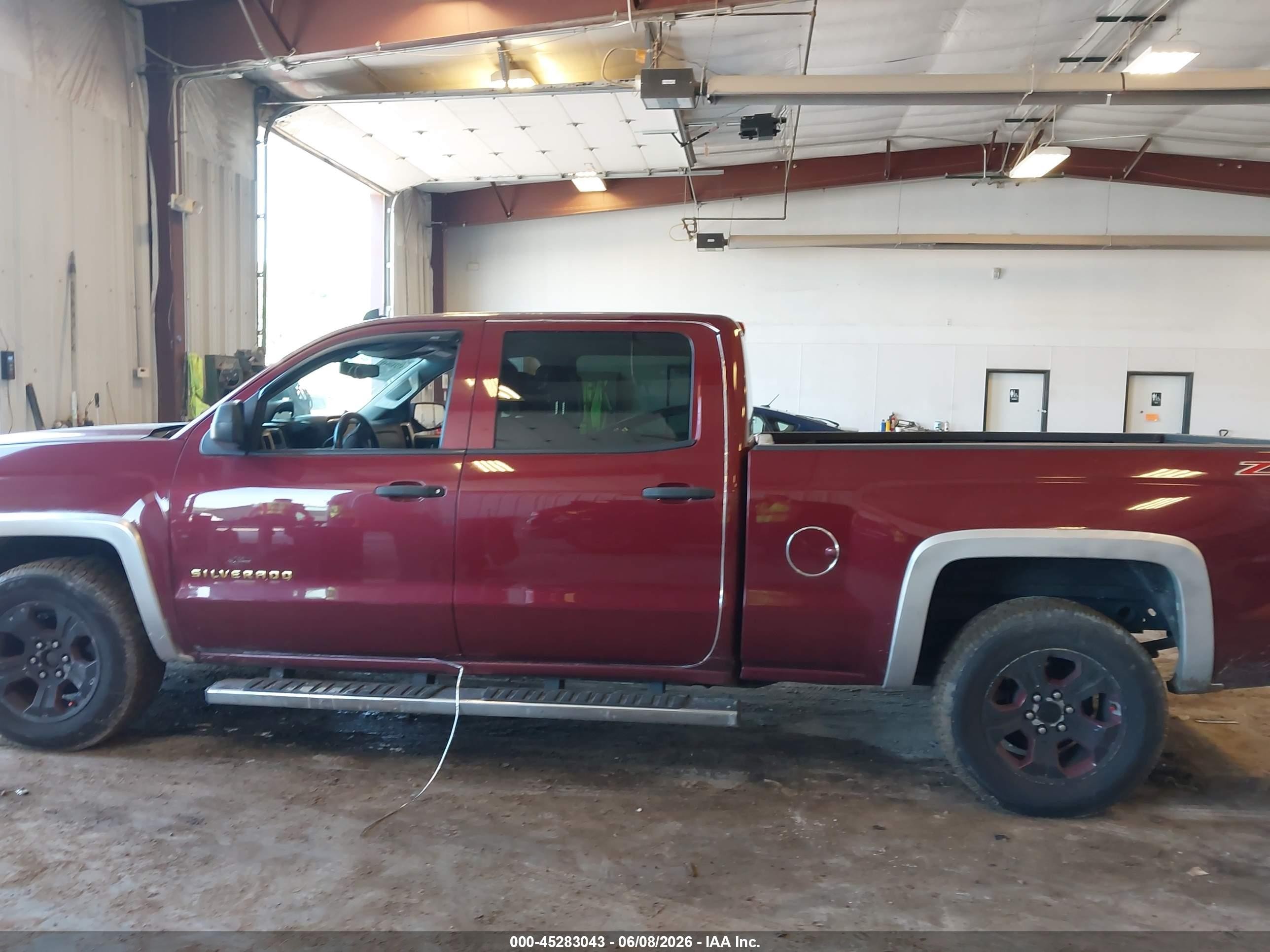 2014 Chevrolet Silverado 1500 1lt/2lt Бордовый vin: 3GCUKREC8EG106198