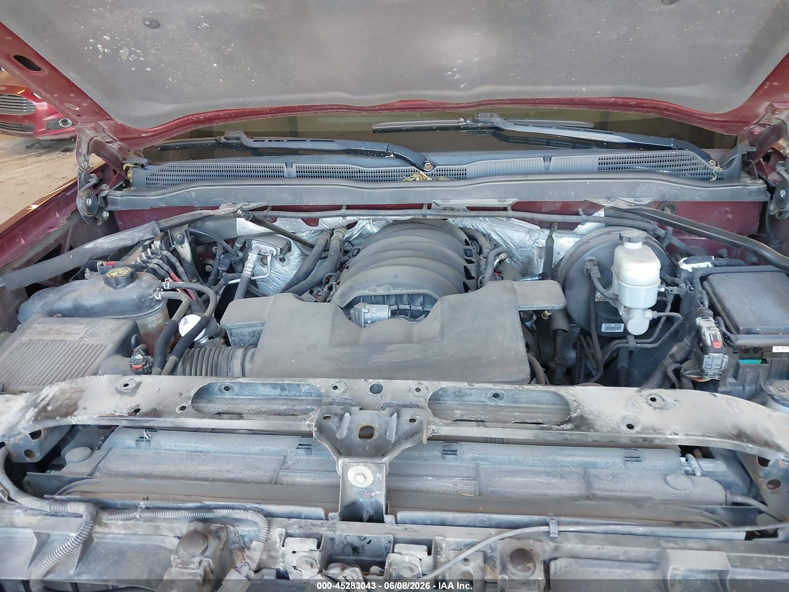 2014 Chevrolet Silverado 1500 1lt/2lt Бордовый vin: 3GCUKREC8EG106198