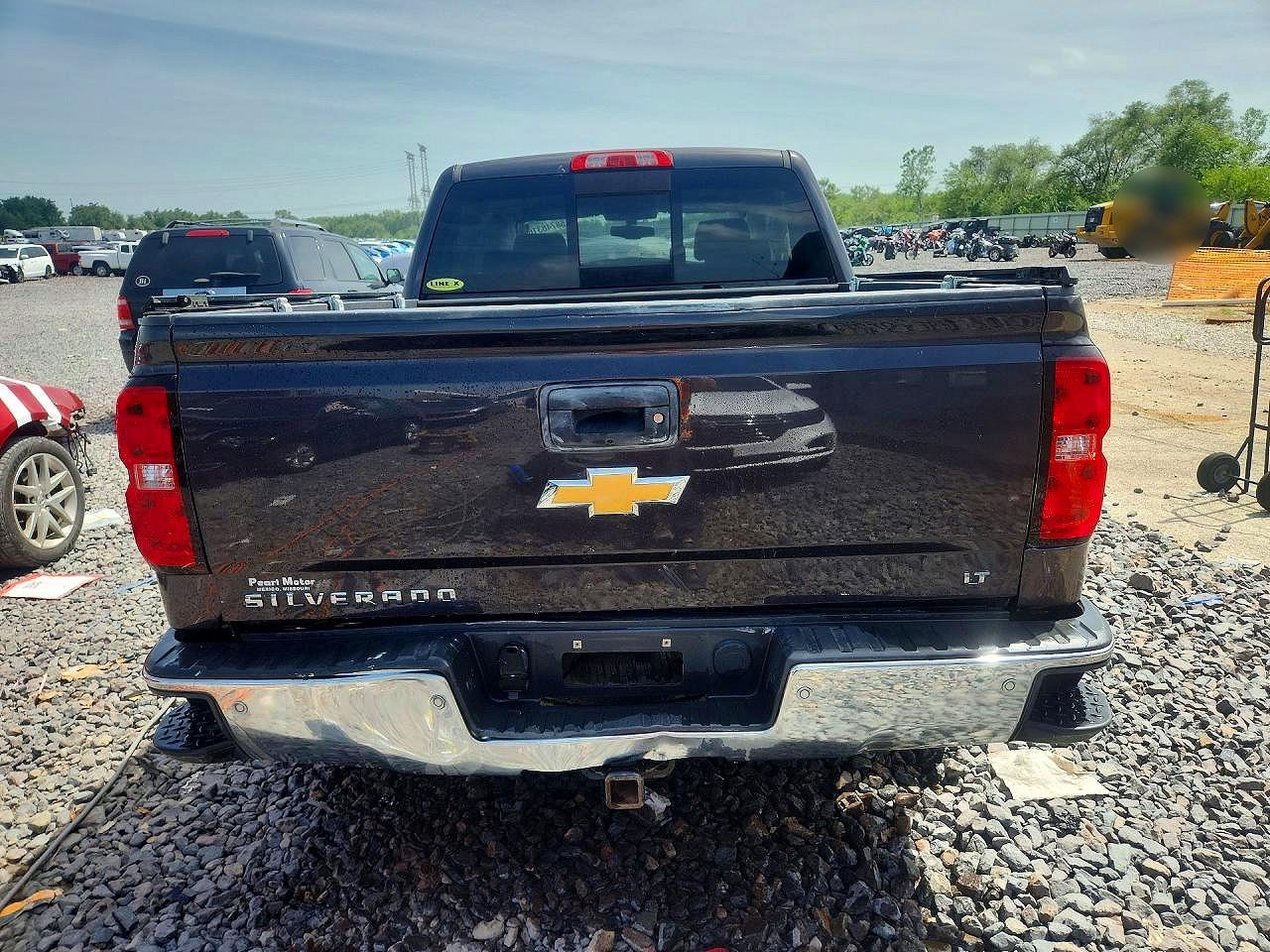2014 Chevrolet Silverado K1500 Lt Gray vin: 3GCUKREC8EG221450