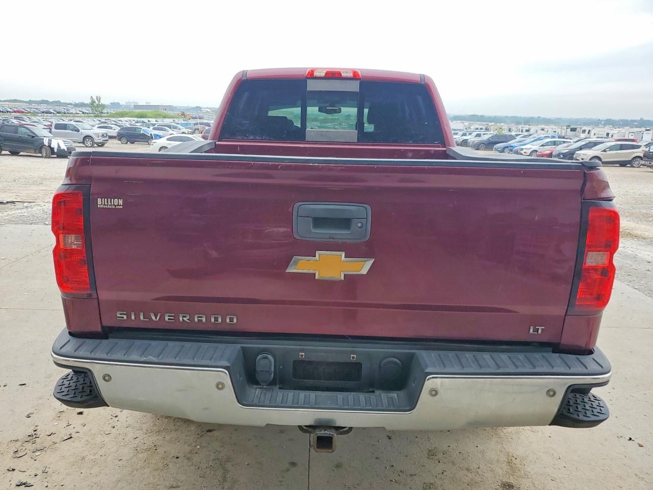 2014 Chevrolet Silverado K1500 Lt Темно-бордовый vin: 3GCUKREC8EG271104