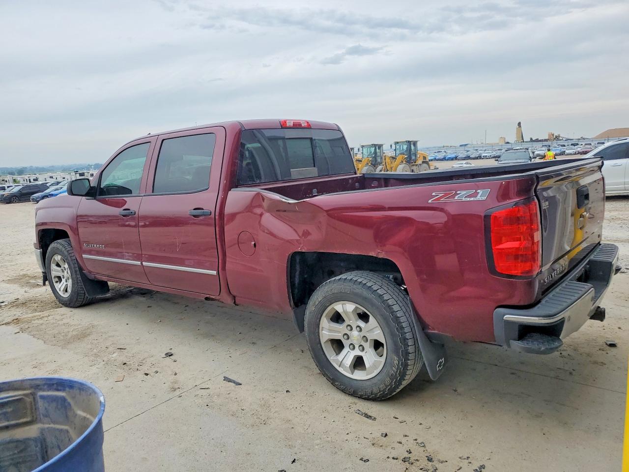 2014 Chevrolet Silverado K1500 Lt Темно-бордовый vin: 3GCUKREC8EG271104