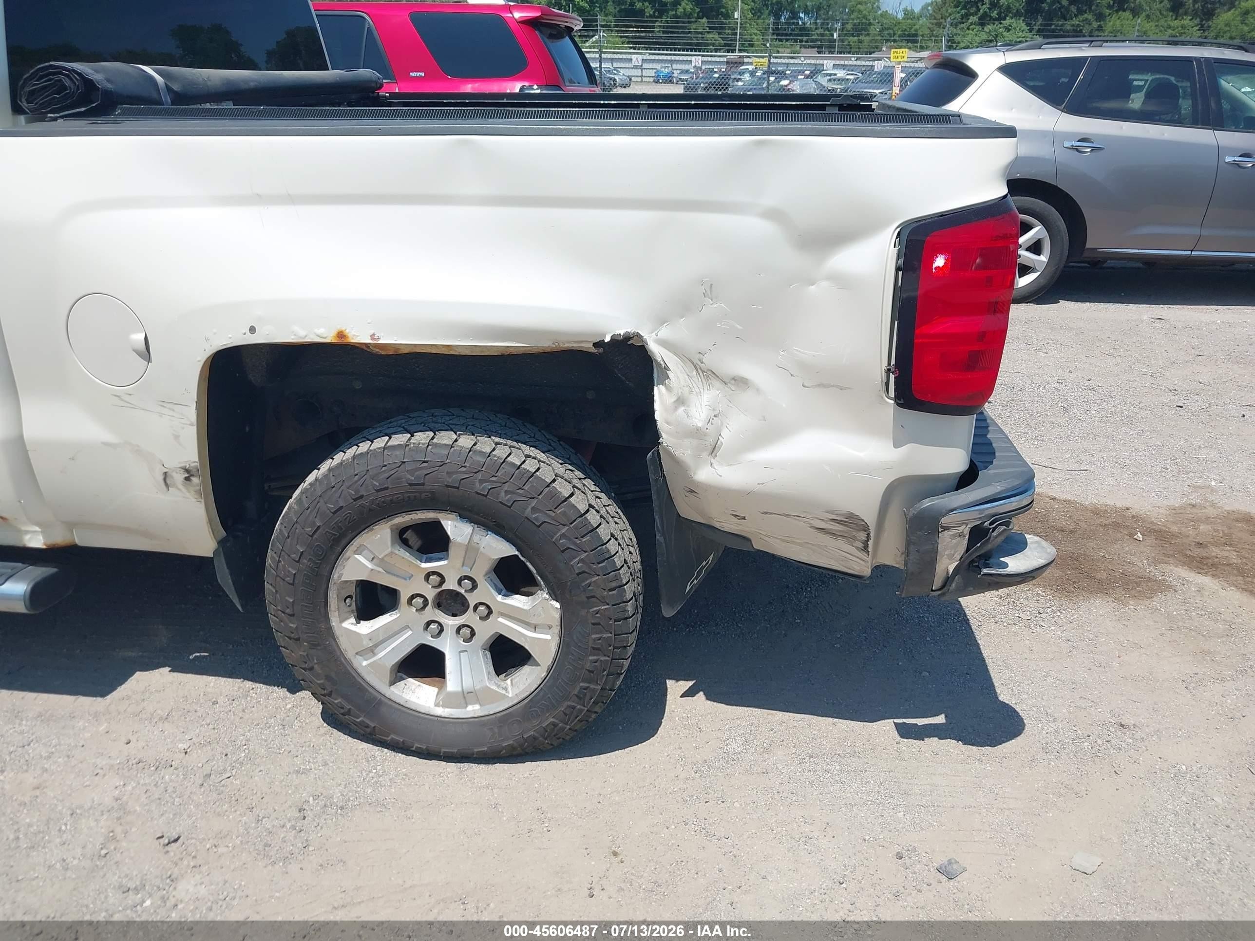 2014 Chevrolet Silverado 1500 Lt Белый vin: 3GCUKREC8EG276822