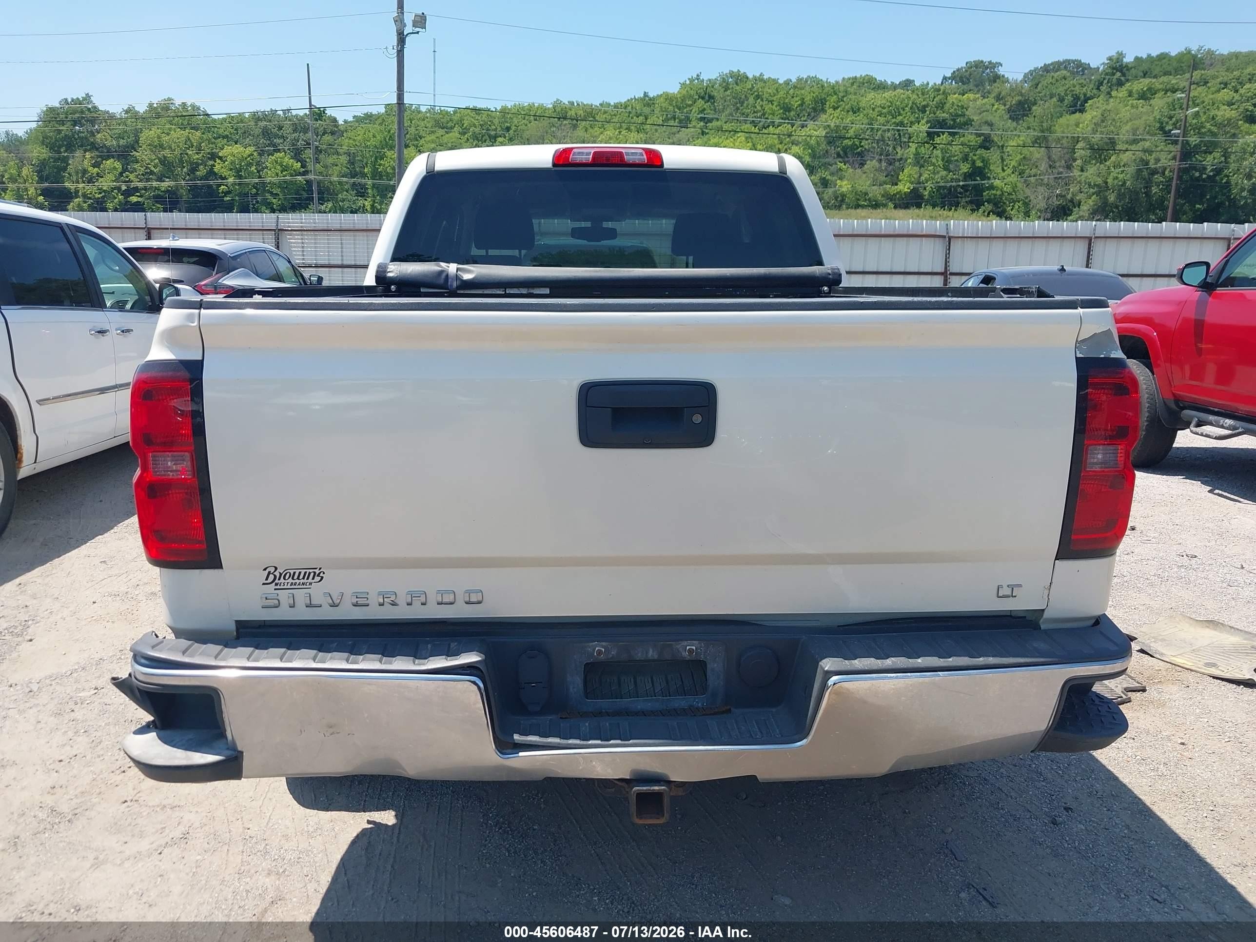 2014 Chevrolet Silverado 1500 Lt Белый vin: 3GCUKREC8EG276822