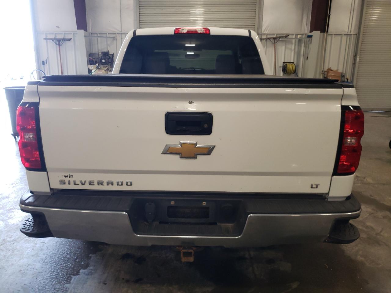 2014 Chevrolet Silverado K1500 Lt White vin: 3GCUKREC8EG393235