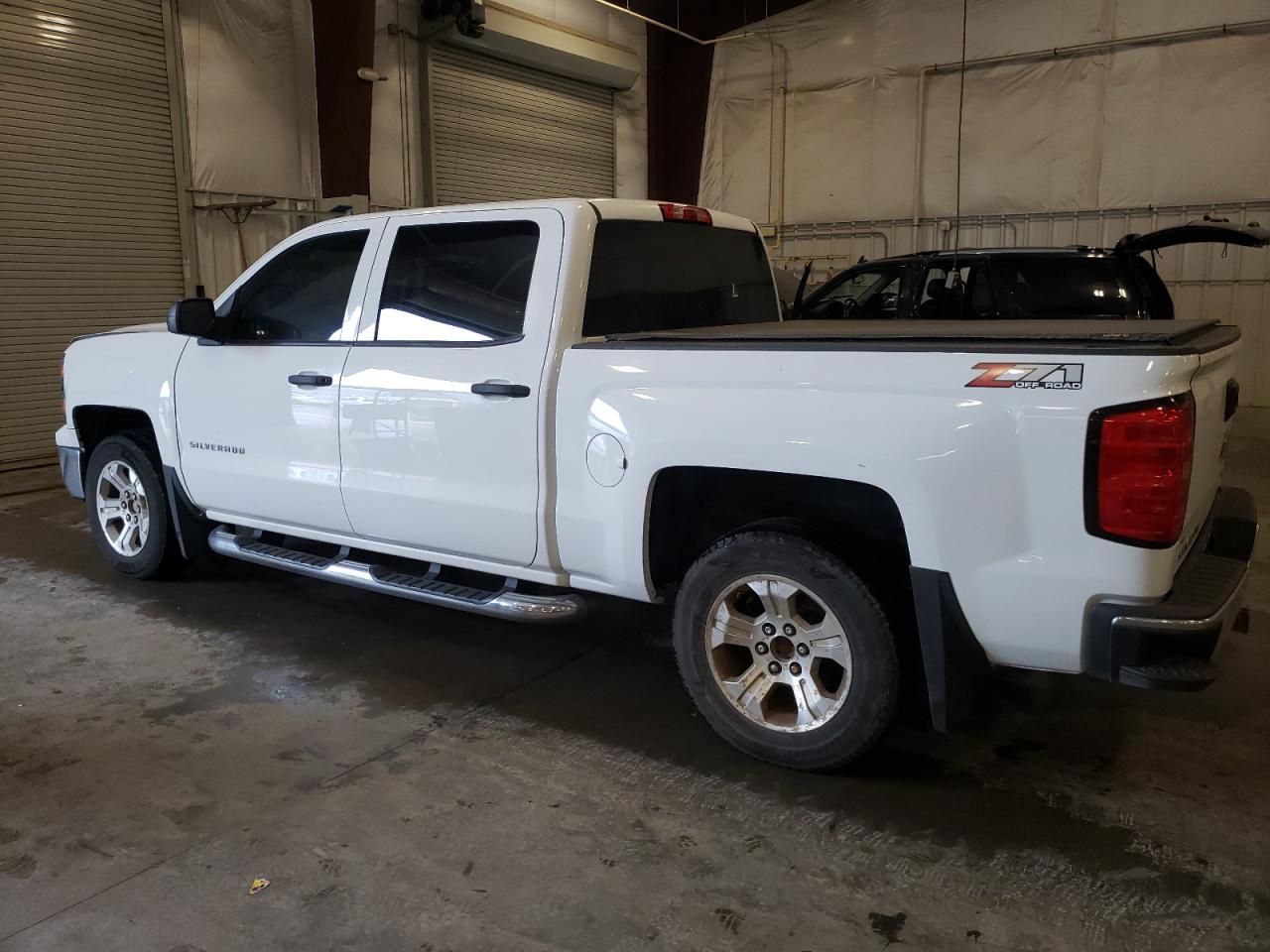 2014 Chevrolet Silverado K1500 Lt White vin: 3GCUKREC8EG393235