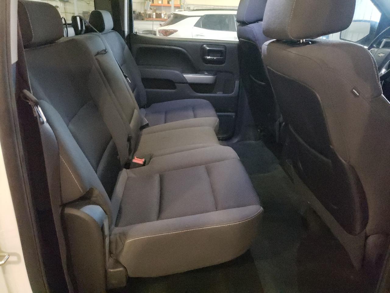 2014 Chevrolet Silverado K1500 Lt White vin: 3GCUKREC8EG393235