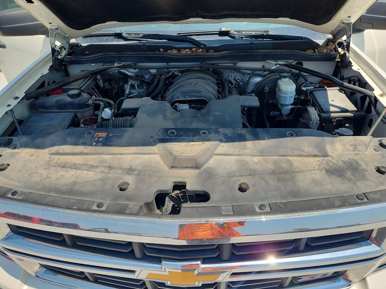 2014 Chevrolet Silverado K1500 Lt White vin: 3GCUKREC8EG435001