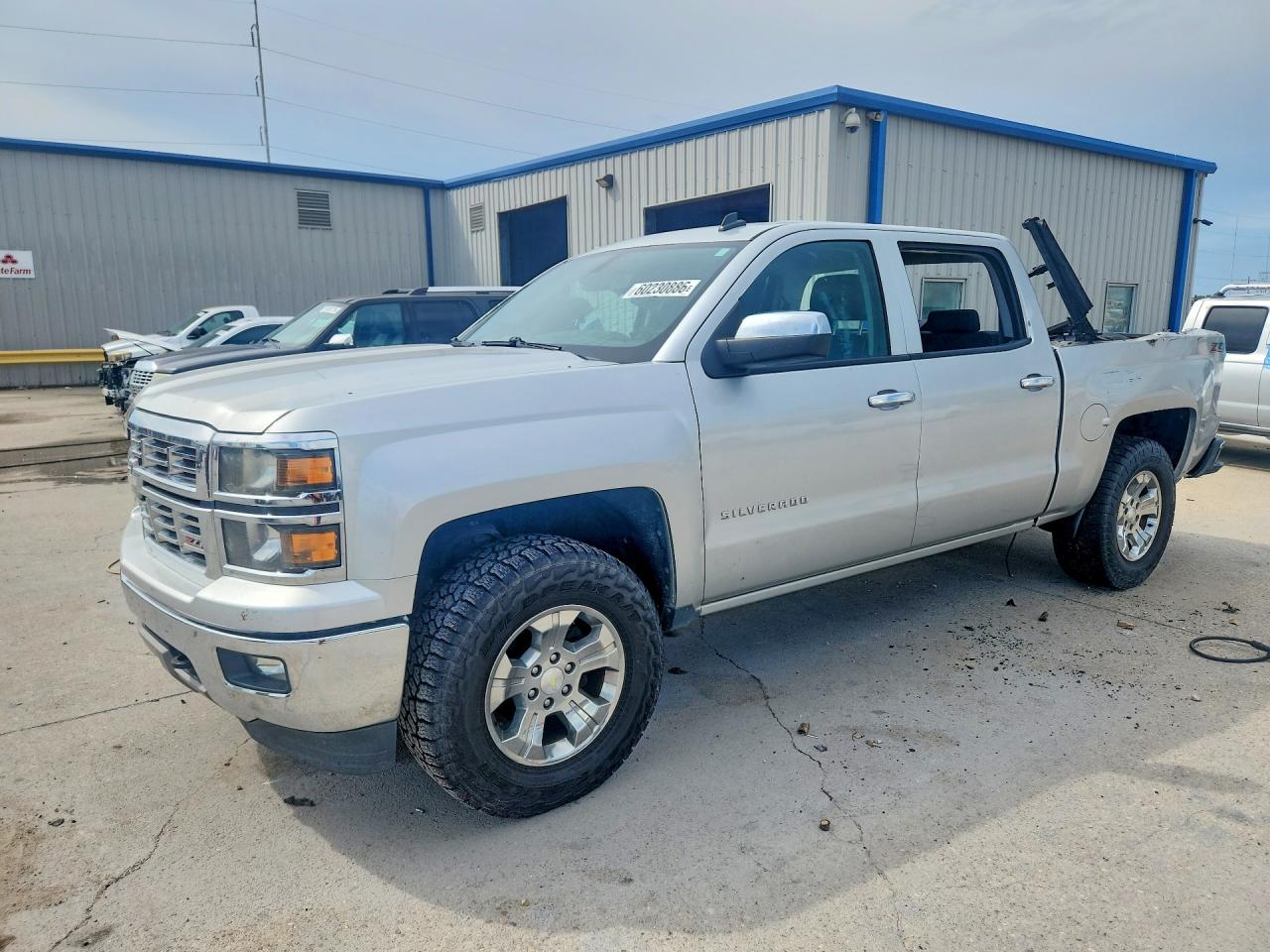 2014 Chevrolet Silverado K1500 Lt Серебряный vin: 3GCUKREC8EG457094
