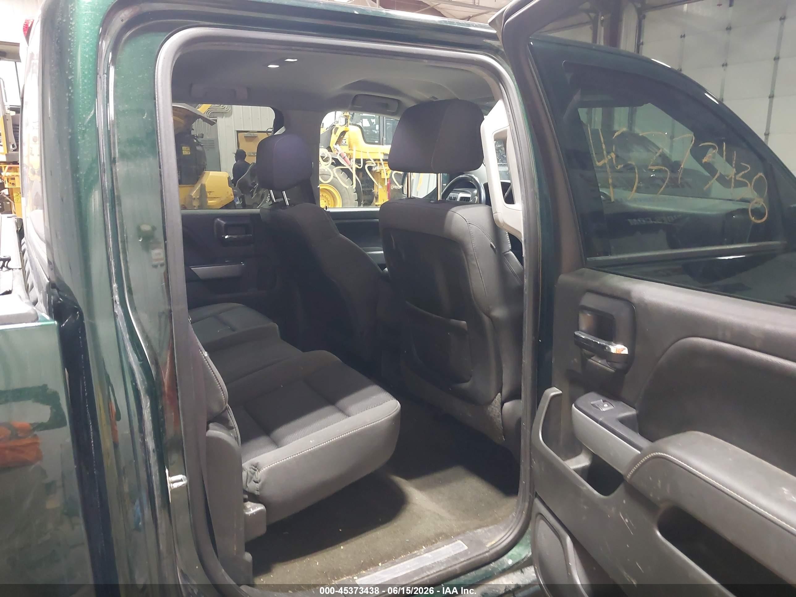 2015 Chevrolet Silverado 1500 2lt Green vin: 3GCUKREC8FG147612