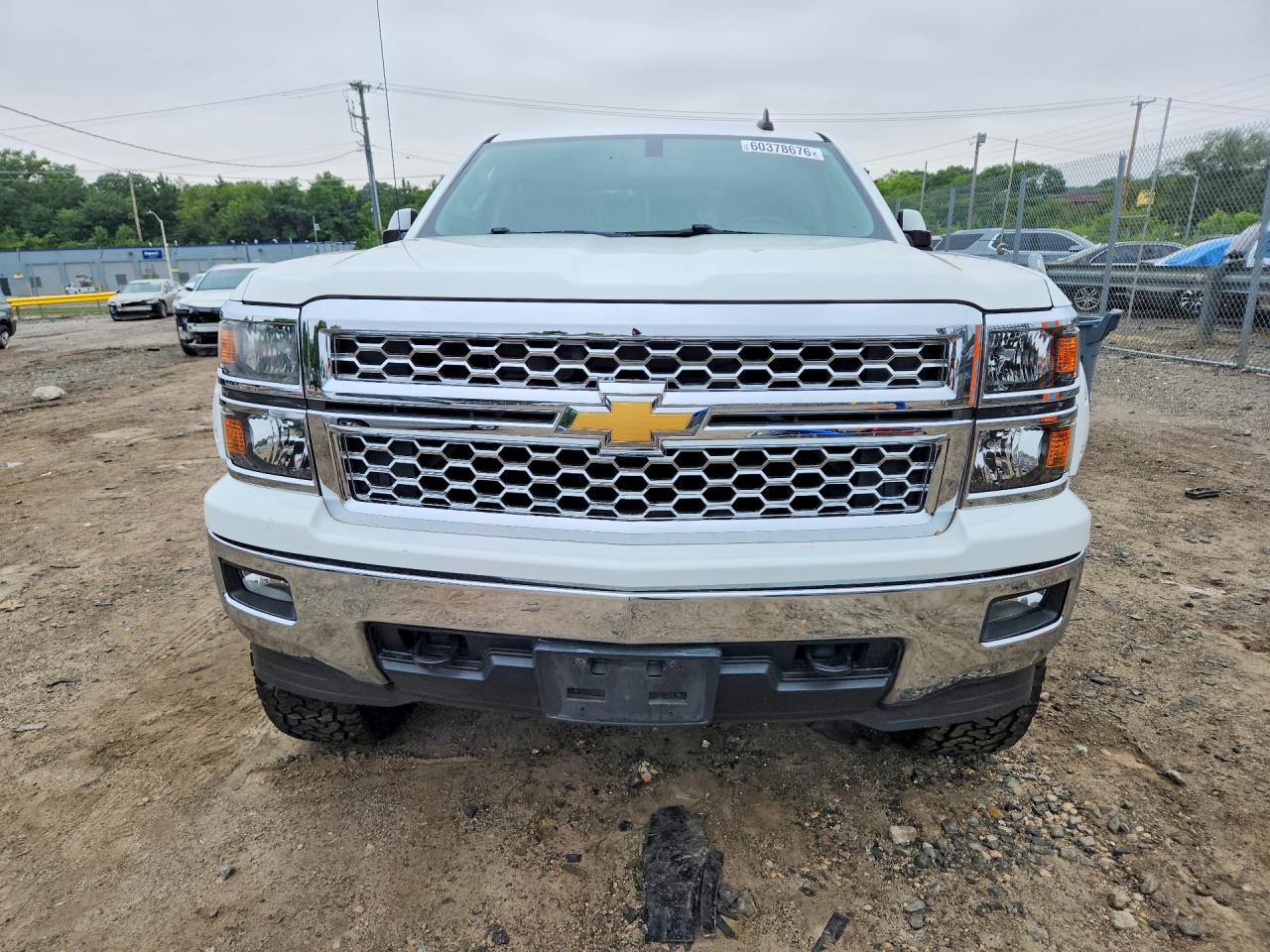 2015 Chevrolet Silverado K1500 Lt Белый vin: 3GCUKREC8FG173837