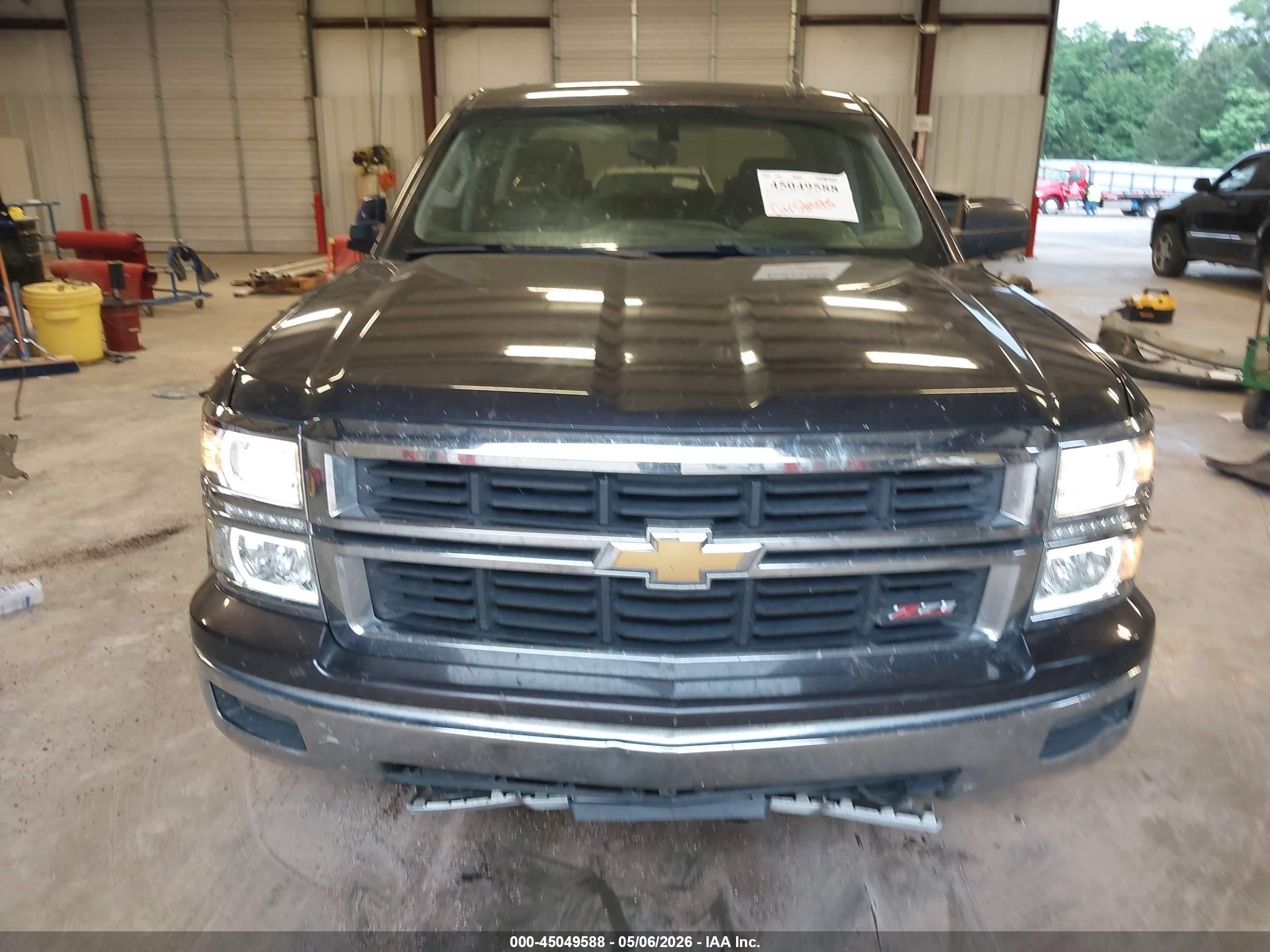 2015 Chevrolet Silverado 1500 2lt Gray vin: 3GCUKREC8FG233471