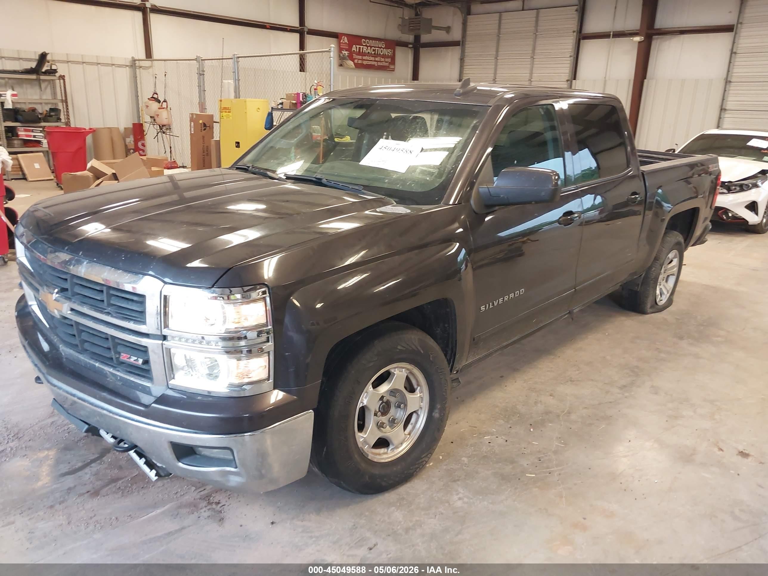 2015 Chevrolet Silverado 1500 2lt Gray vin: 3GCUKREC8FG233471