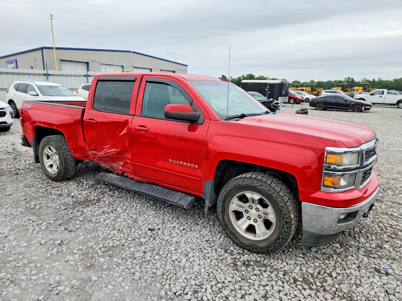 2015 Chevrolet Silverado K1500 Lt Красный vin: 3GCUKREC8FG245829