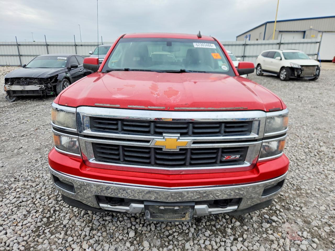 2015 Chevrolet Silverado K1500 Lt Красный vin: 3GCUKREC8FG245829