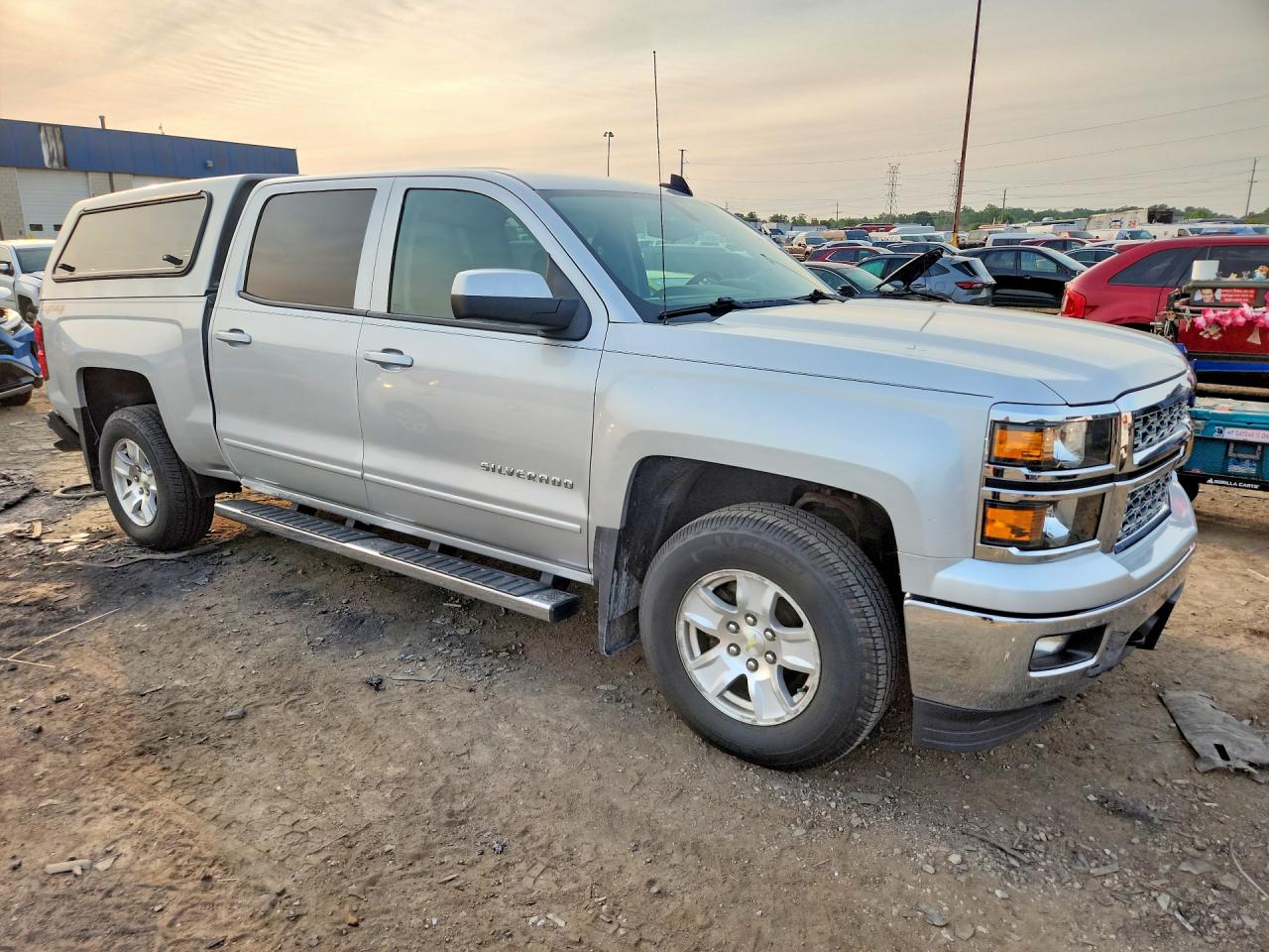 2015 Chevrolet Silverado K1500 Lt Серебряный vin: 3GCUKREC8FG281004
