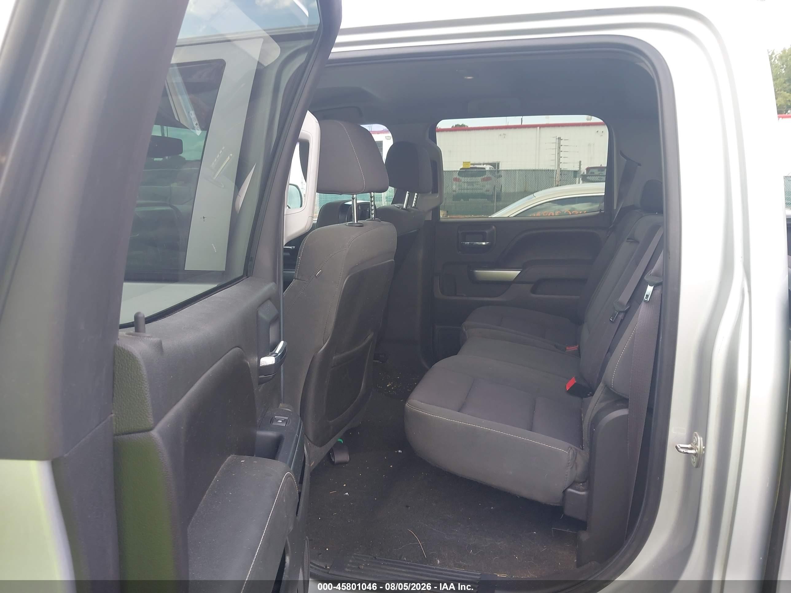 2015 Chevrolet Silverado 1500 Lt Silver vin: 3GCUKREC8FG283884