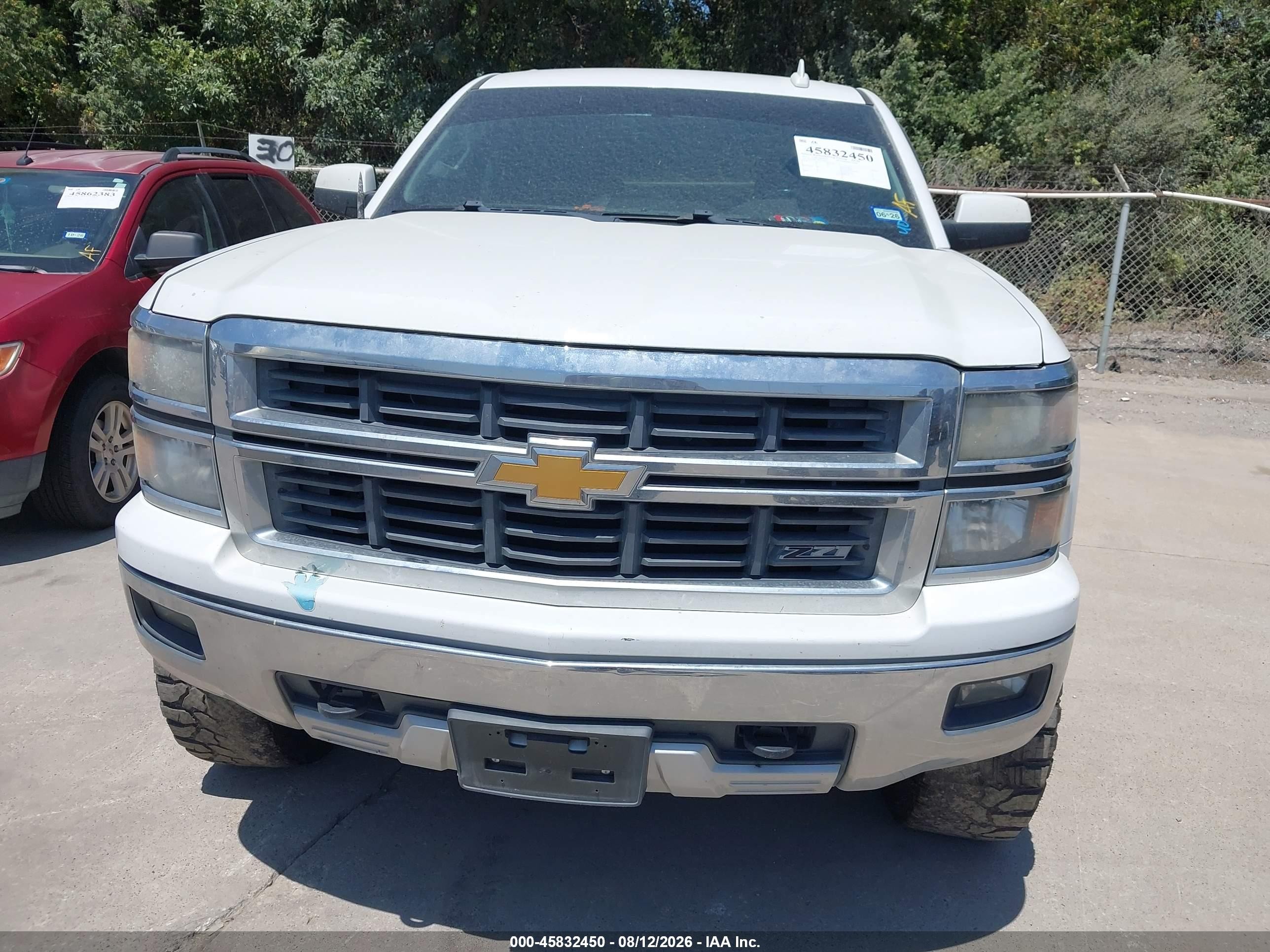 2015 Chevrolet Silverado 1500 Lt White vin: 3GCUKREC8FG309013