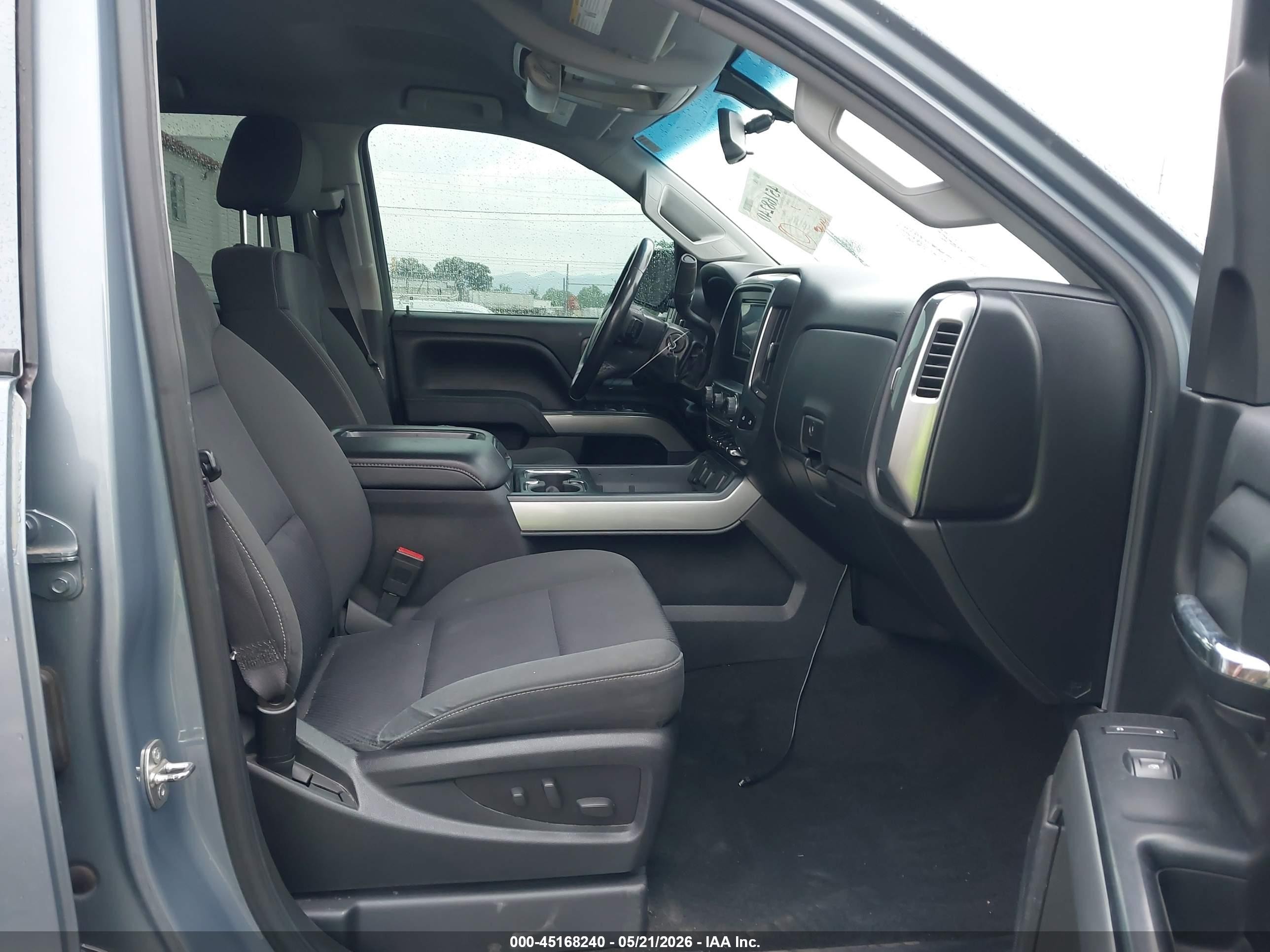 2015 Chevrolet Silverado 1500 2lt Blue vin: 3GCUKREC8FG328855