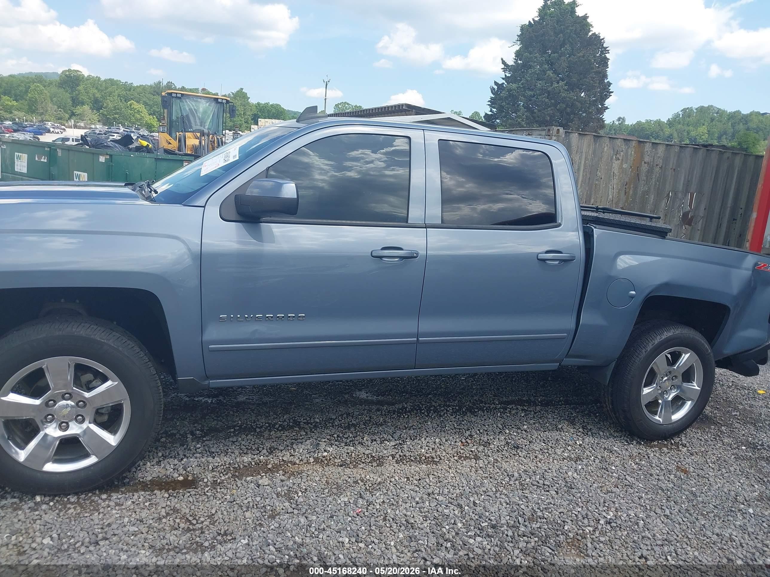 2015 Chevrolet Silverado 1500 2lt Blue vin: 3GCUKREC8FG328855