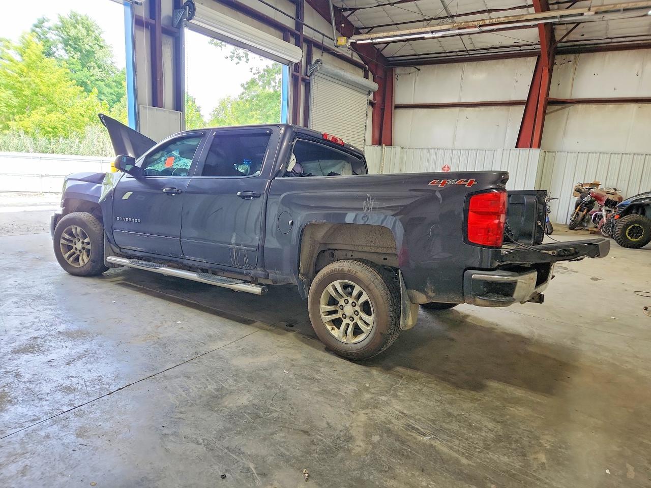 2015 Chevrolet Silverado K1500 Lt Gray vin: 3GCUKREC8FG391938