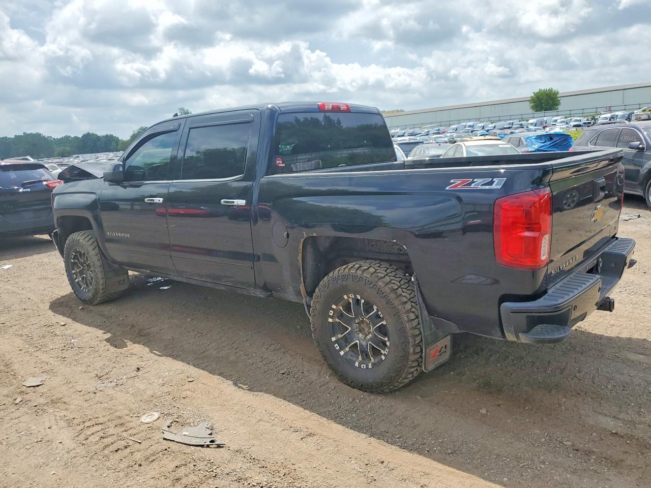 2015 Chevrolet Silverado K1500 Lt Black vin: 3GCUKREC8FG419463