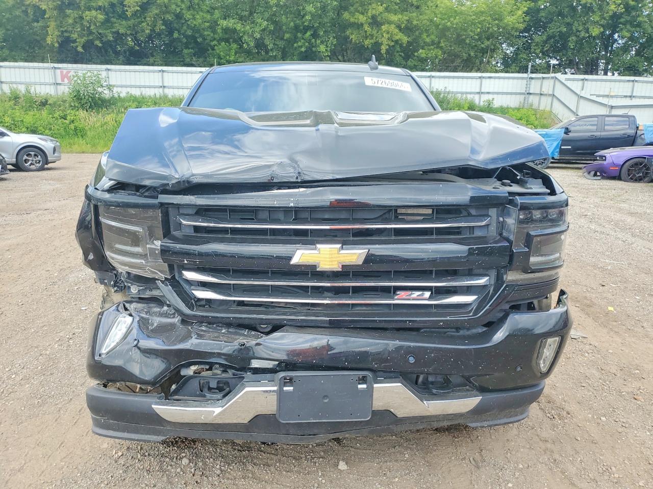 2015 Chevrolet Silverado K1500 Lt Black vin: 3GCUKREC8FG419463