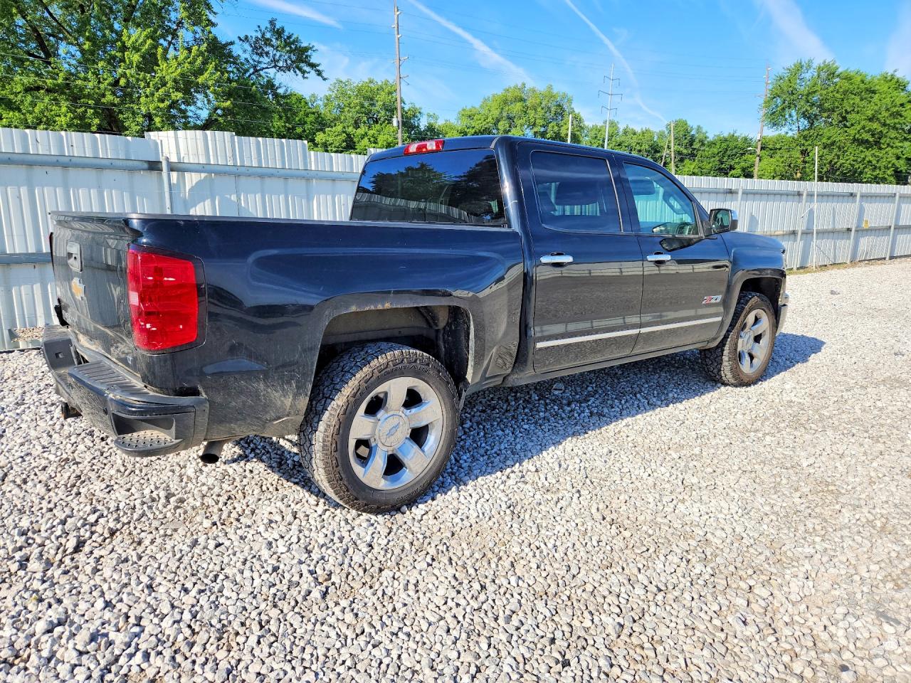 2015 Chevrolet Silverado K1500 Lt Black vin: 3GCUKREC8FG529171