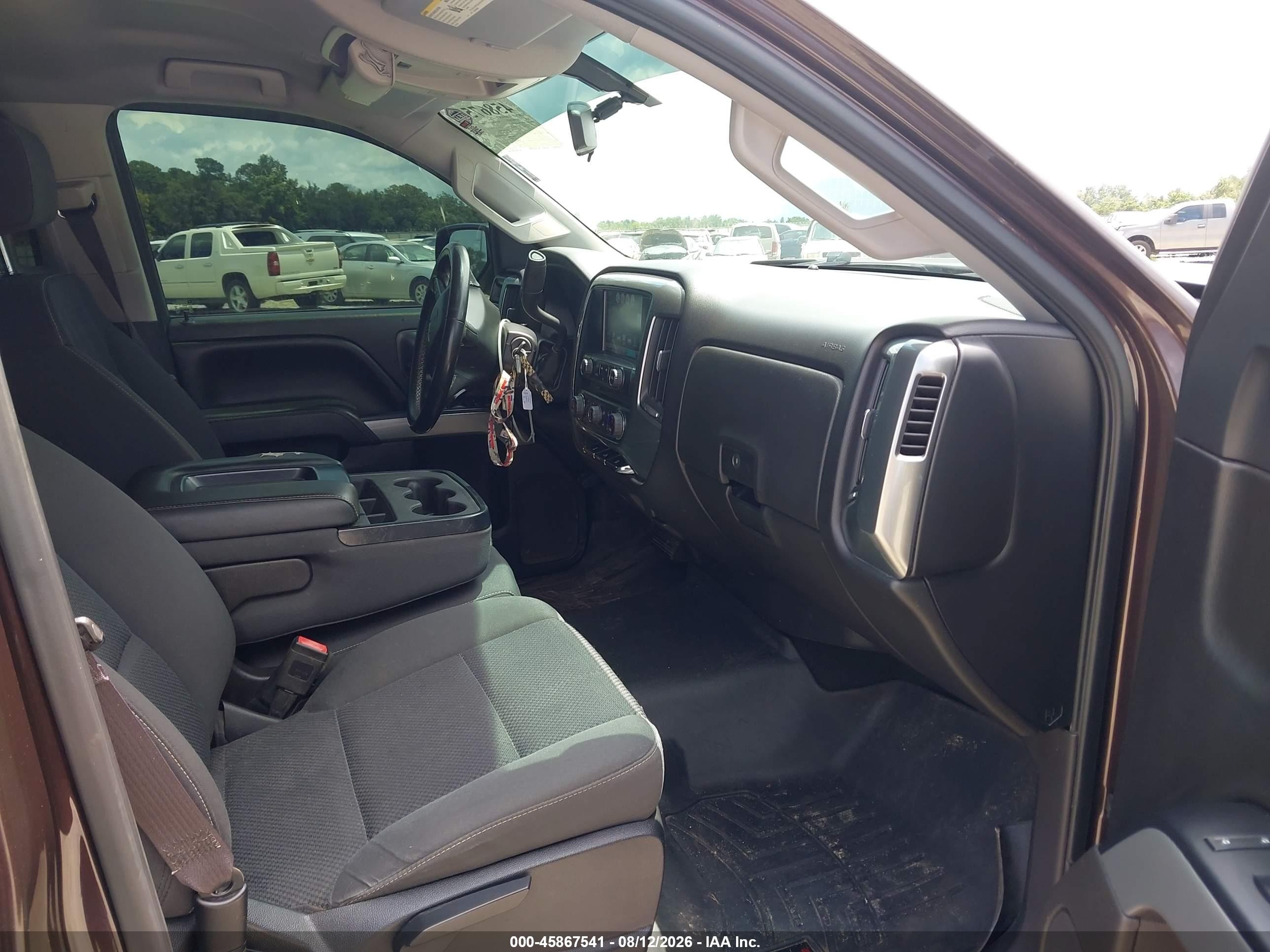 2016 Chevrolet Silverado 1500 Lt Burgundy vin: 3GCUKREC8GG303875