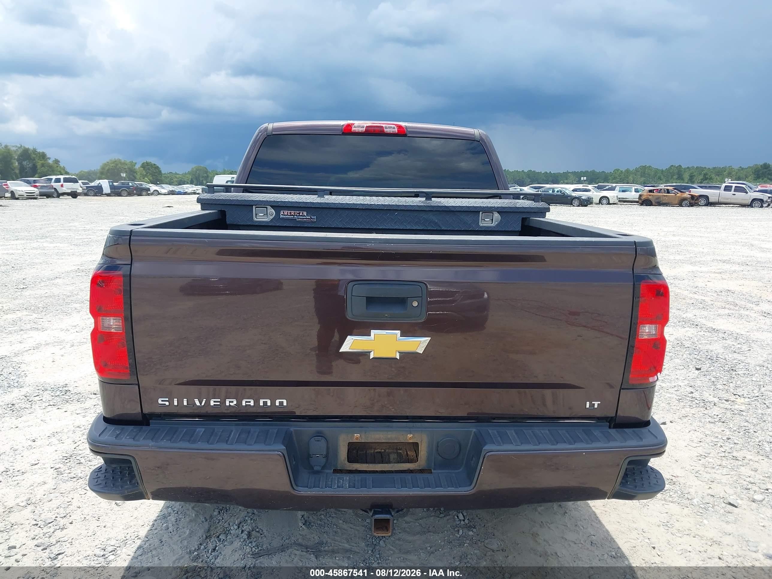 2016 Chevrolet Silverado 1500 Lt Burgundy vin: 3GCUKREC8GG303875